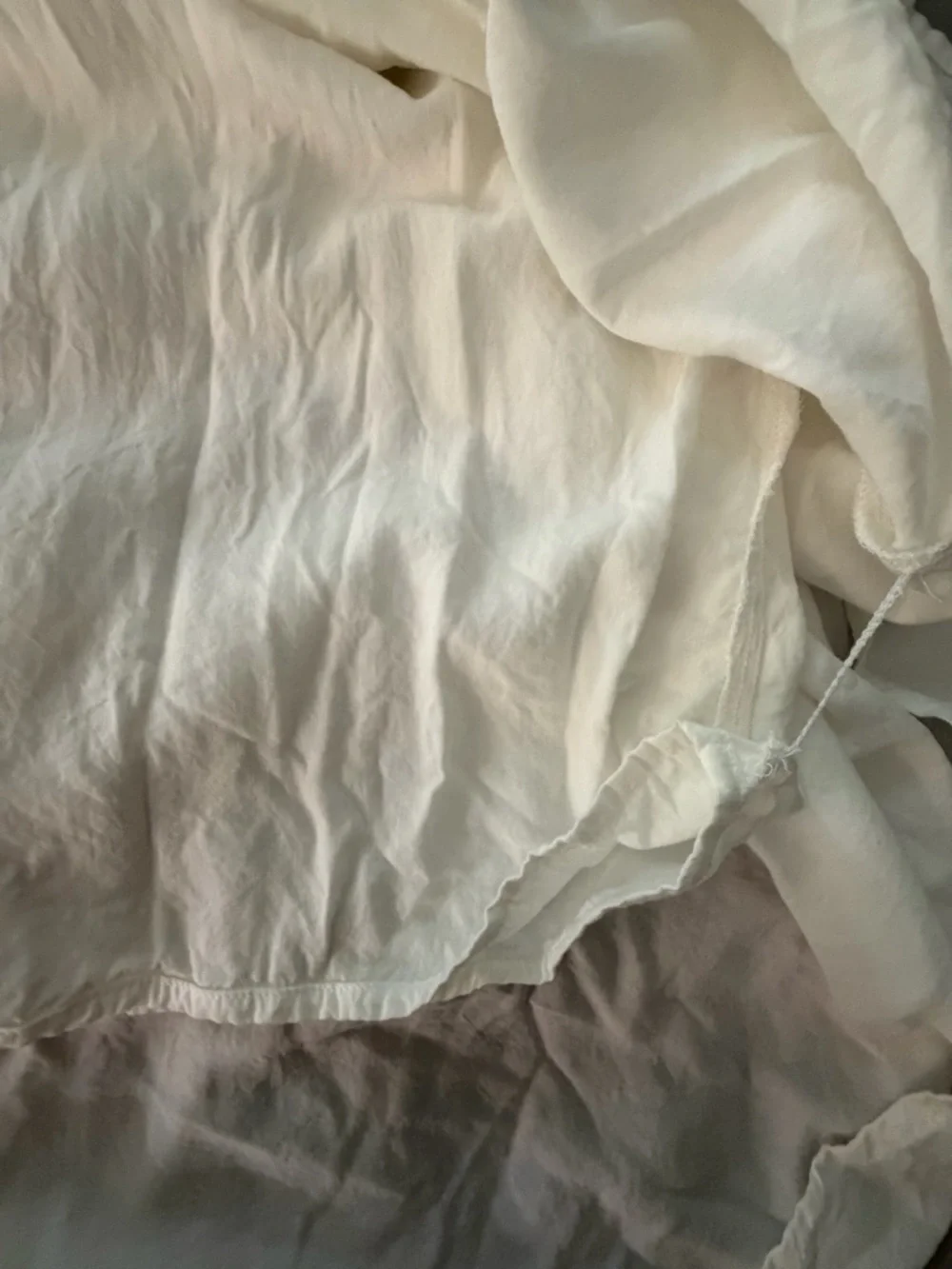 Sincerly Jules White Tiered Maxi Skirt with Smocked Waist - Picture 5 of 6